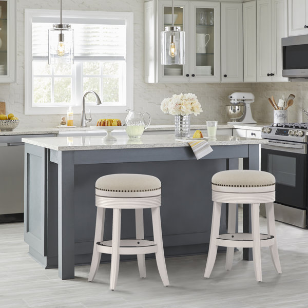 Darby Home Co Stolz Swivel Bar & Counter Stool & Reviews Wayfair